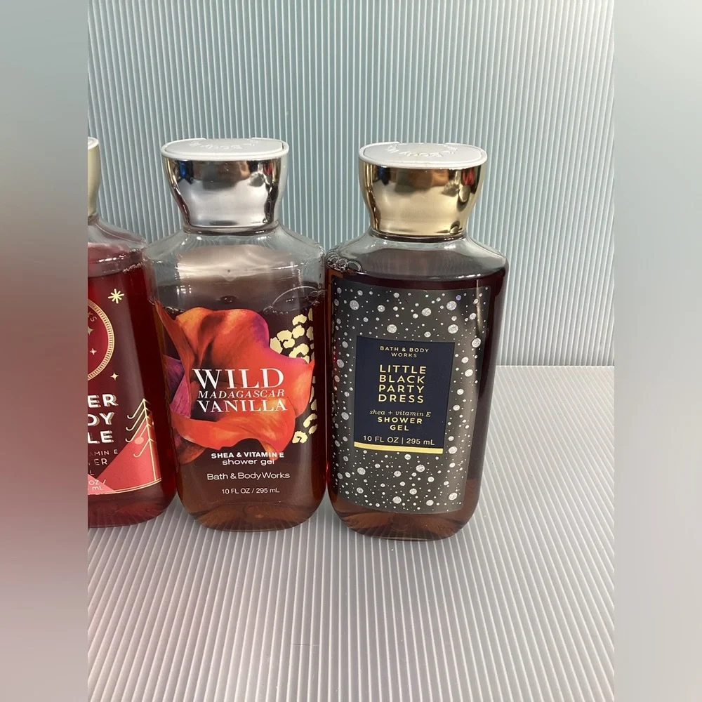 Set of Bath and Body Works Products (3 shower gels and 1 lotion)